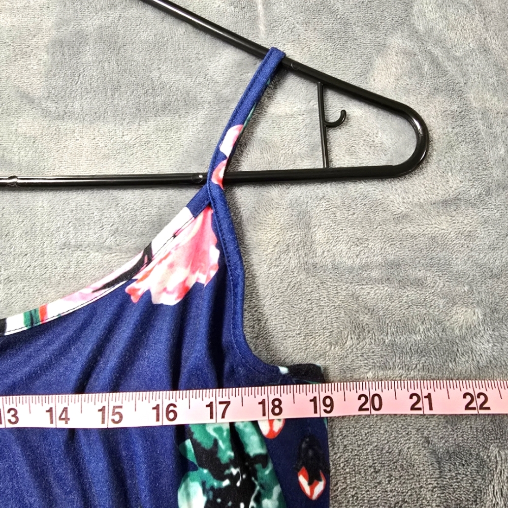 2/$30 Y2k Floral Maxi Sundress Womens S Resort Beach‎ Babydoll Summer - Picture 6 of 11